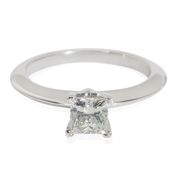 Tiffany & Co. 0.53 ct Princess Diamond Engagement Ring